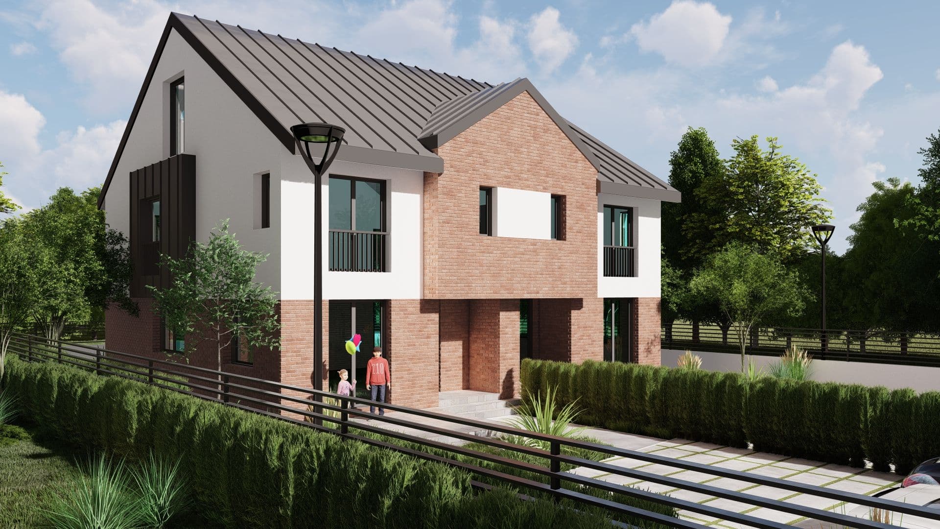 Modern residential architecture