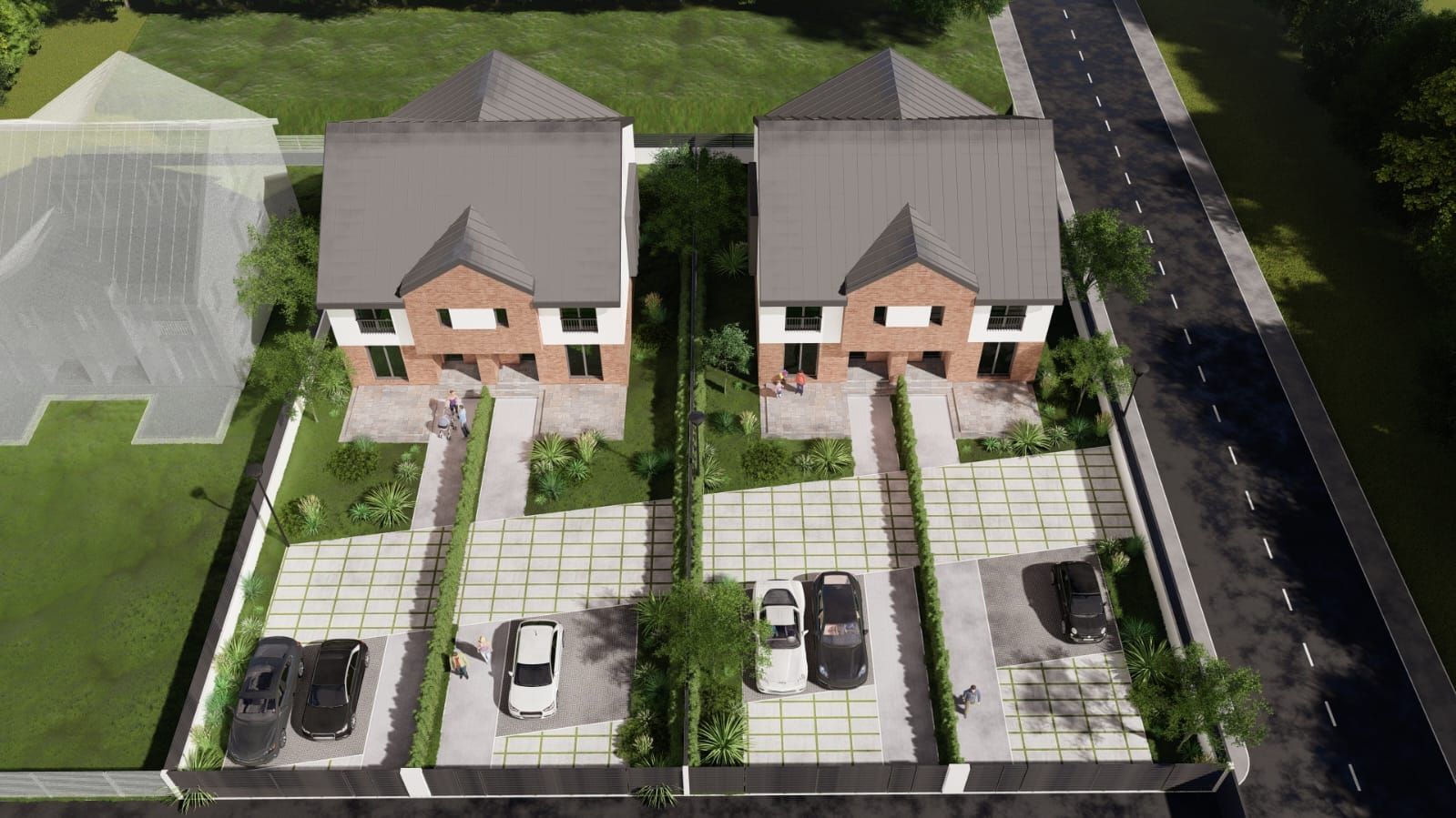 Modern bedroom interior